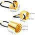Yaomiao 3 Pieces Metal Circle Hair Cuff Elastic Hair Band Ties, Ponytail Holder Rope Accessory for Women Girls, 3