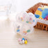 miihello 4 Grids Daily Pill Organizer, Portable Plastic Pill Storage Box with Independent Opening Design, Four-Leaf