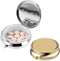 WY LIGHTING LEVEL 2Pcs Pill Box Small Pill Case for Purse or Pocket, Portable Cute