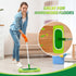 10 Pcs Reusable Mop Refill Pads Replacement for Most XL Sweeper 17" x 5" Microfiber Mops Head Cleaning Supplies