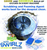 Eco Swirlz Washing Machine Cleaner with Bonus Eco Scrubz Dishwasher Cleaner Add On, 36 Count Deep Cleaning Tablets