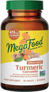 MegaFood Turmeric Curcumin Extra Strength - 90 Tabs, Whole Body Support with Black Pepper & Holy Basil