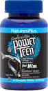 Natures Plus Power Teen for Him - 60 Chewable Tablets, Wild Berry - High-Potency Multivitamin, Sugar Free
