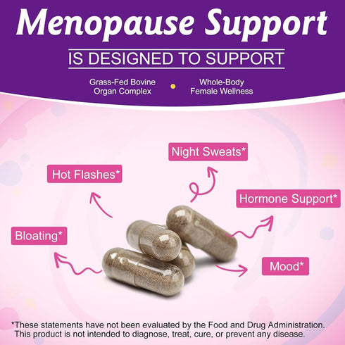 Immunity, B12, 60 (1) newseel Beef Organ Supplement for Women, Natural Grass Fed Beef Liver Capsules,Supports Feminine