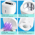 Ultrasonic Retainer Cleaner Machine, 300ML Dental Cleaning Pod for Denture, Aligner, Night Guard, 42kHz Sonic Cleaner