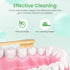 10 Pack Bamboo Toothbrushes with Soft Bristles, Biodegradable BPA Free Eco-Friendly Wooden Organic Toothbrush