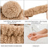 AHONEY Spa Bear Ears Headband, Cute Makeup Skincare Headbands and Wristband Set for Washing Face, Elastic Fluffy