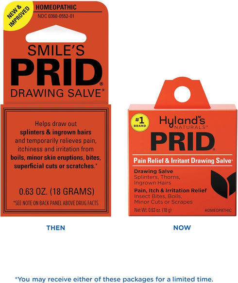 Hyland's PRID Drawing Salve Naturals - 2 PACK
