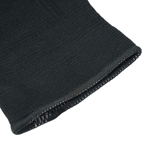 Luwint Soft Knitted Kids Knee Brace, Patella Support for Soccer and Outdoor Sports, 1 Pair, Black
