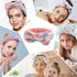 6 Pcs Spa Headband, Soft Coral Fleece Makeup Headband, Face Wash Headband for Shower Skin Care Yoga