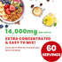Organic Mushroom Powder Extract - Superfood 10 Supplement, 100% Pure USDA Immunity Booster, 60 Grams