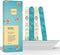 Onsen Secret Japanese Nail File - Professional 10-Pack Double Sided Natural & Acrylic Filers - 120/180 Grit