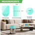 heihaily 13 75 Count Garbage Bags Gallon Tall Kitchen - Clear Green Biodegradable Large Trash Bags Unscented Leak-Proof