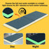 MABOZOO 66"x24"x2" Fall Mat for Elderly with Glow-in-The-Dark Strips, PU Leather Fall Mattress with Beveled Edge