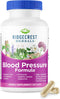 RidgeCrest Herbals Blood Pressure Herbal Formula, 12 Herbs for Heart Health, 60 Count