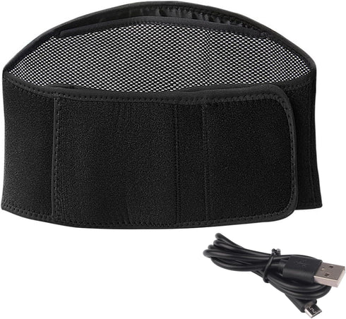 SONGBIRDTH Back Heating Waist Pad, Electric Waist Support Vibration Massage Lower Back Pain