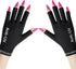modelones UV Gloves for Nails, Professional UPF99+ UV Protection Fingerless Gloves for Gel Manicures