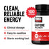 Force Factor Caffeine Pills 200mg - 100 Tablets for Energy, Focus, Strength & Performance Boost.
