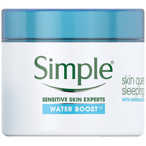 Simple Water Boost Skin Quench - Sleeping Cream, 1.7 Fl Oz (Pack of 1)