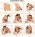 HAN SHENG 30 Pcs Candy Boxes, House Shaped Kraft Paper Gift Boxes for Wedding, Christmas, Birthday Party Decoration
