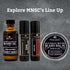 MNSC Vanilla Bourbon Mustache Wax - Medium Hold Balm, All-Natural Beeswax, Handmade in USA