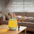 Noigoa 300ML Home,23dB Essential Oil Diffuser with Fabric Cover, with Remote Control, Ultrasonic Cool Mist Humidifier
