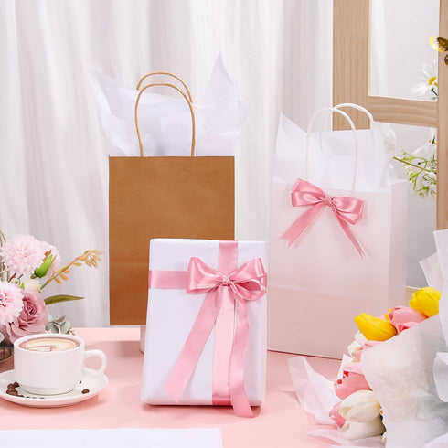 160 Sheets White Tissue Paper, 14 X 20 Inches Bulk for Packaging Gift Bags, Weddings, and Birthdays