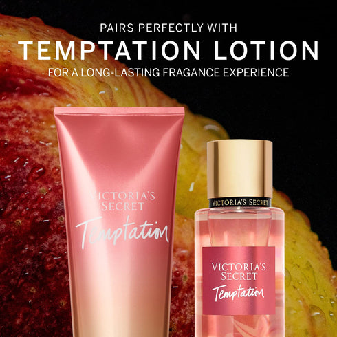 Victoria's Secret Temptation Body Mist for Women, 250 ml / 8.4 oz, Luscious Apple & Desert Flower