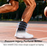 HiheXien 2 Ankle Brace for Sprained Ankle, Ankle Brace for Women Men Adjustable & Air Fabric Cool With Removable Side