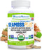 Power By Naturals Sea Moss Plus - USDA Organic Irish Sea Moss Capsules with Bladderwrack & Burdock Root - 60Ct