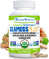 Power By Naturals Sea Moss Plus - USDA Organic Irish Sea Moss Capsules with Bladderwrack & Burdock Root - 60Ct