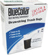 Heritage Products BlueCollar N4828EWRC1 Drawstring Trash Bags, 13gal, 0.8mil, 24 x 28, White, 80/Box