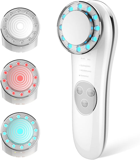 SYEYYDS Neck Face Massager Silver