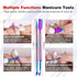 LOUINSTIC Gel Nail Polish Remover Kit, Gel Remover with Cuticle Oil & Latex Tape, No Soaking, Wrapping