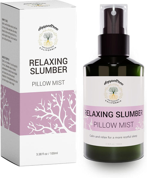Doppeltree All Natural Pillow Spray for Sleep, Aromatherapy Lavender Mist for Acne and Linen Refresher