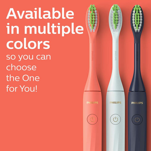 HY1100/01 Philips Sonicare Battery Toothbrush, Miami Coral
