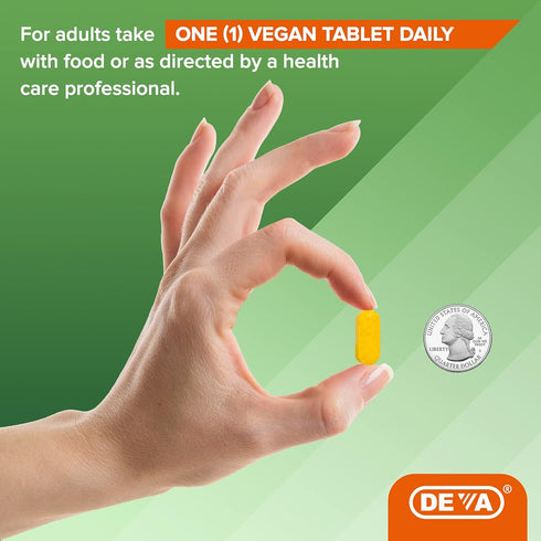 DEVA Vegan Glucosamine with MSM & CMO, Turmeric, Boswellia - 90 Tablets, Non-Animal Ingredients