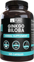 Ginkgo Biloba by PURE ORIGINAL INGREDIENTS (365 Capsules) - No Fillers, Always Pure, Lab Verified