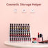 Kingtaily Nail Polish Organizer, Large Capacity 7 Layers Rack, Acrylic Stand Holder for Lipstick and Sunglasses