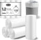 Small Trash Bags 1.2 Gallon - 108 Count Garbage Bags for Bathroom Mini Trash Can Liners, Fit 4.5-5 Liter White