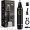 Nose Hair Trimmer for Men, 2024 Painless USB Rechargeable, Ear and Nose Hair Trimmer with Dual Edge Blades