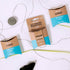 DrTung's Vegan Activated Charcoal Floss - Natural Floss, PTFE & PFAS Free, Gentle on Gums, Expands & Stretches, BPA