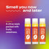 Indigo Wild Zum Kiss Stick, Natural Lip Balm with Organic Beeswax, Tangerine Flavor, 3 Pack