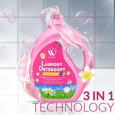 Concentrate High Efficiency Liquid Laundry Detergent, 35.2 Oz, Long Lasting Fragrance, 50 Loads