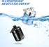 4 Pieces Keychain Pill Holder, Waterproof Aluminum Pill Case Box with Keychain for Travel, Multicolor