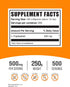 BulkSupplements.com L-Tryptophan Powder, 500mg Tryptophan Supplement, Gluten Free, 250g (8.8 oz) (Pack of 1)