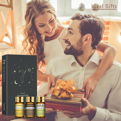 Essential Oils Gift Set | 15 x 5ml Pure Aromatherapy Oil for Skin Care, Hair Care & Diffuser