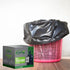 2-4 Gallon Small Black Trash Bags, 440 Count, Bathroom Garbage Bags for Home and Office