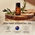 Set Set 2x0.34 oz Roman Chamomile Essential Oil for Diffuser & Tea Tree Oil for Skin - Aromatherapy Grade Essential