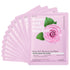Jakuva 12PCS Deeply Moisturizing Facial Masks, Collagen Face Mask Patches for Anti-Aging Skincare